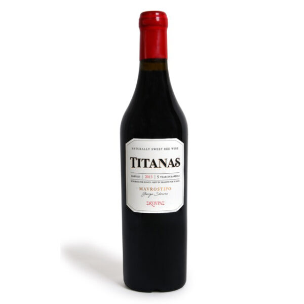 300309_titanas_rotwein_halbsuess_mavrostifo_eichenfass_skouras_500ml