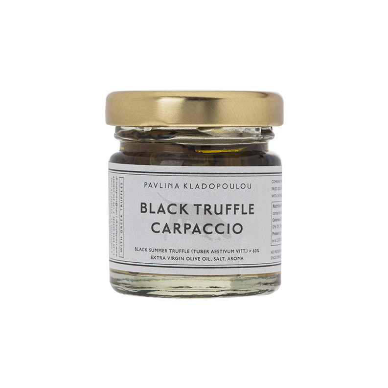 SCHWARZE TRÜFFEL Carpaccio 40g MHD 04/25 Eatgreek Griechische