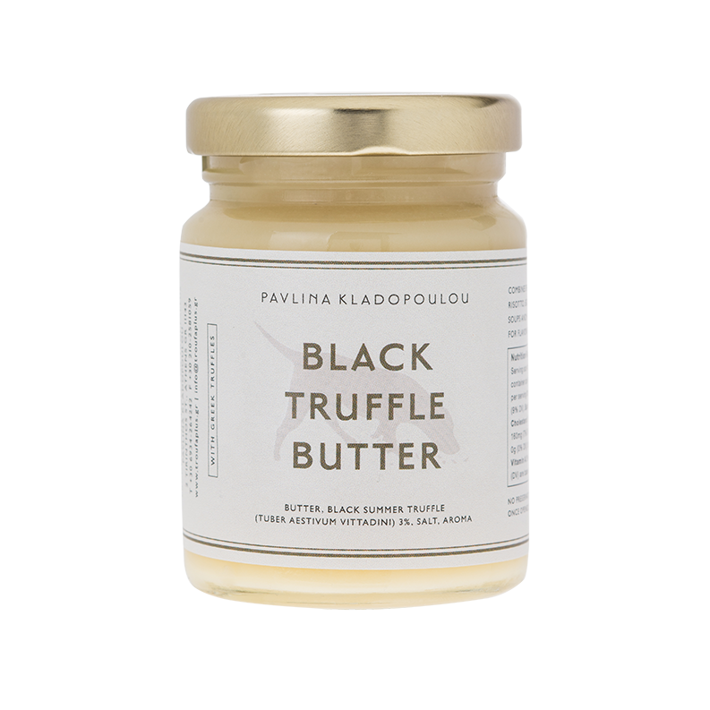 SCHWARZE TRÜFFEL Butter 80g MHD 03/25 Eatgreek Griechische Lebensmittel