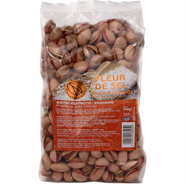Pistachios salted with Fleur de Sel